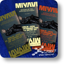 MIYAVI - Ticket Berlin, 27 September 2023